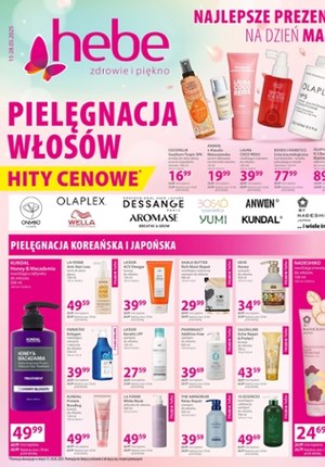 Gazetka promocyjna Hebe, ważna od 15.05.2025 do 28.05.2025.