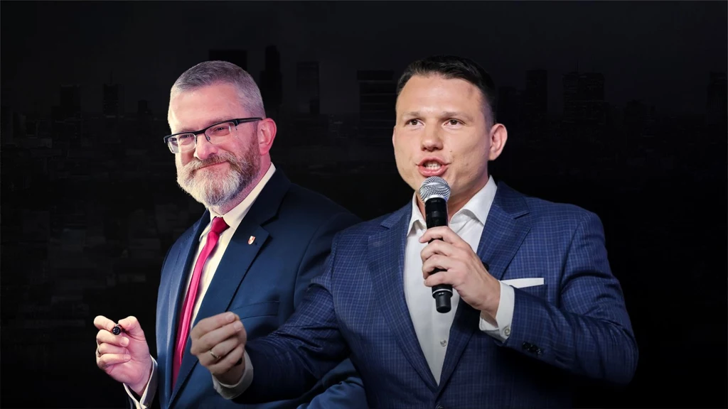 Grzegorz Braun i Sławomir Mentzen Grzegorz Braun i Sławomir Mentzen