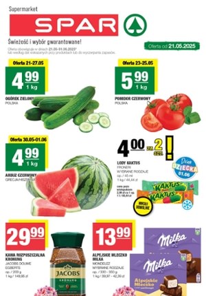 Gazetka promocyjna SPAR, ważna od 21.05.2025 do 01.06.2025.