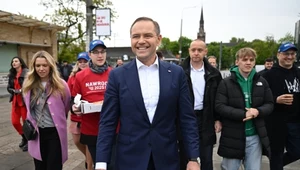 Nawrocki rozpoczął kampanię przed II turą. Mówi o "kosmetycznej" różnicy