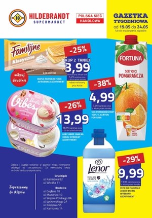 Gazetka promocyjna Hildebrandt, ważna od 19.05.2025 do 24.05.2025.