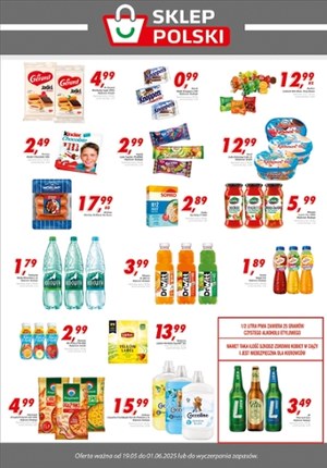 Gazetka promocyjna Sklep Polski, ważna od 19.05.2025 do 01.06.2025.