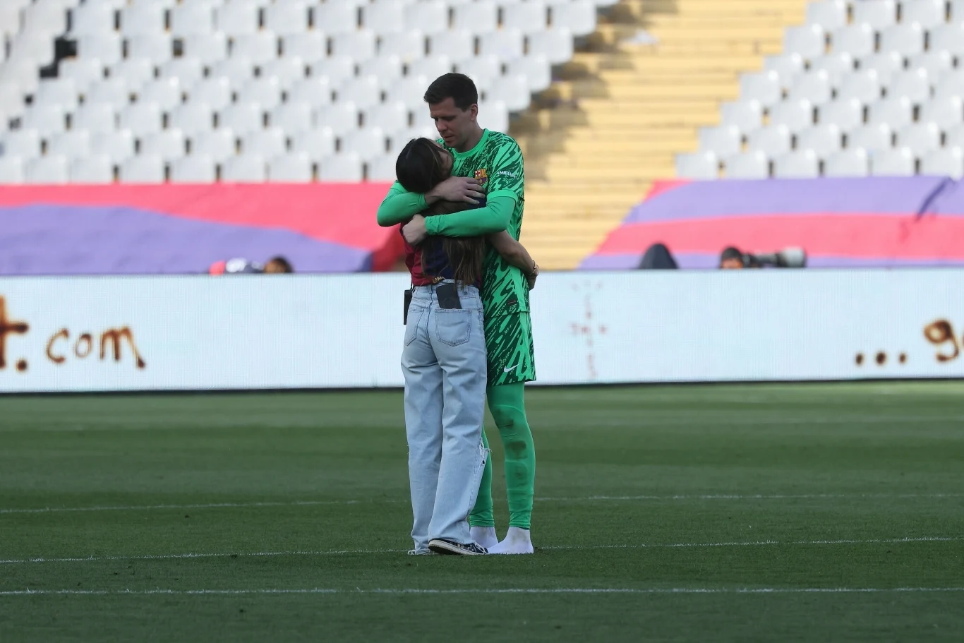 Marina Łuczenko-Szczęsna i Wojciech Szczęsny