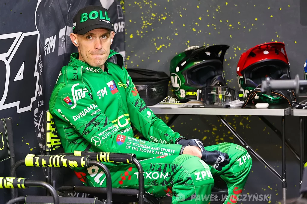 Martin Vaculik w Grand Prix na PGE Narodowym. Martin Vaculik w Grand Prix na PGE Narodowym.