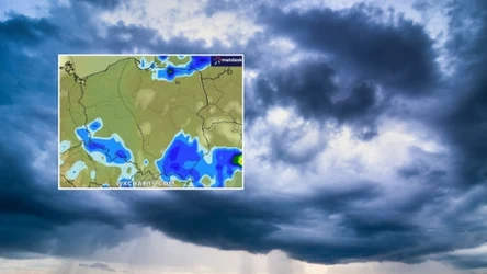 Pogoda w poniedziałek przyniesie deszcz i burze z krupą śnieżną. Przejaśnienia wystąpią tylko lokalnie