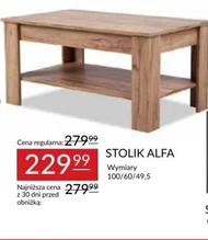 Таблиця Alfa