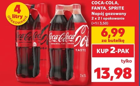 Coca-Cola Napój gazowany 2 l
