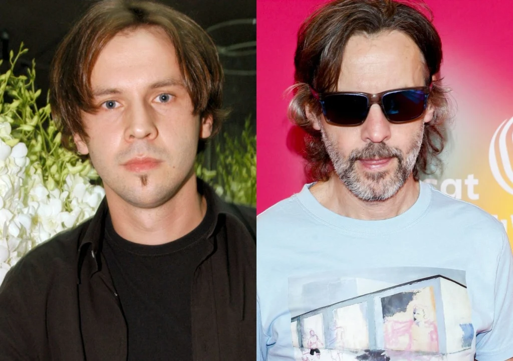 Marcin Rozynek w 2003 i 2025 roku Marcin Rozynek w 2003 i 2025 roku