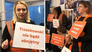 Aktywiści z Ostatniego Pokolenia okupują siedzibę Rafała Trzaskowskiego