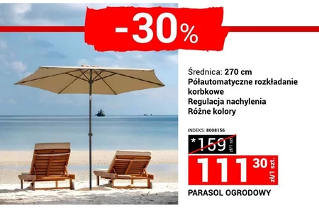 Parasol ogrodowy Indeks