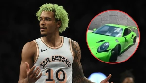 Jeremy Sochan uwielbia szybkie samochody. Niestety ma też za sobą jeden wypadek