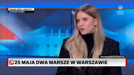 25 maja dwa marsze w Warszawie