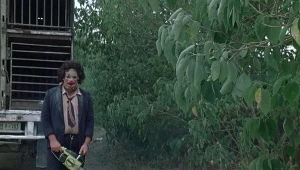 Kadr z filmu "Teksańska masakra piłą mechaniczną"
