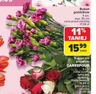 Bukiet róż Carrefour