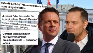 "Będzie miał trudne zadanie". Zagraniczne media o wyborach w Polsce