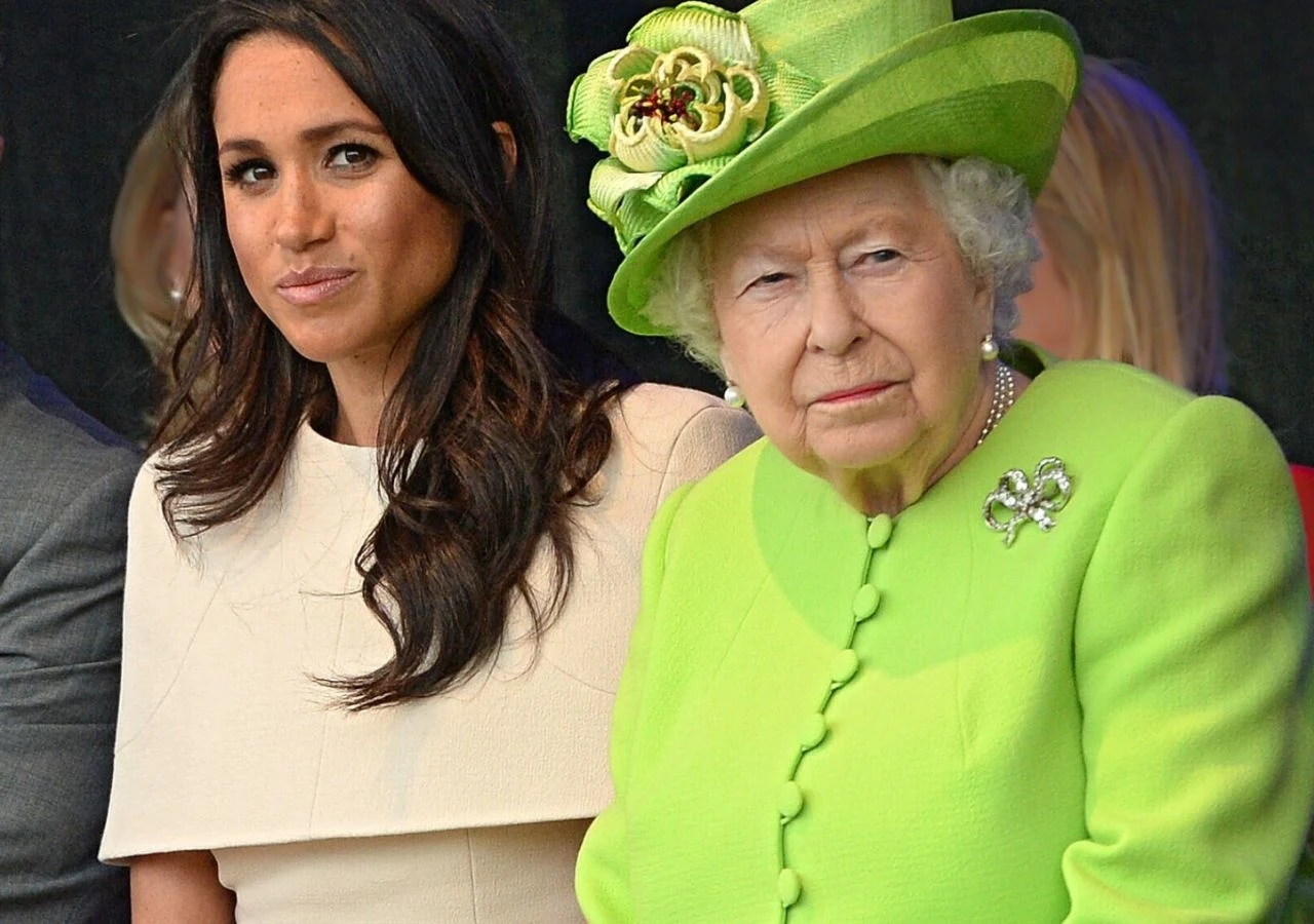 Królowa Elżbieta II i Meghan Markle Królowa Elżbieta II i Meghan Markle