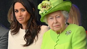 Królowa Elżbieta II i Meghan Markle