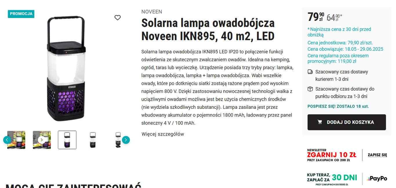 Biedronka Home ma skuteczne rozwiązania na komary, muchy i ćmy
