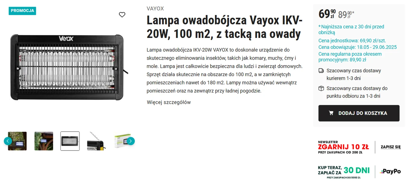 Biedronka Home ma skuteczne rozwiązania na komary, muchy i ćmy