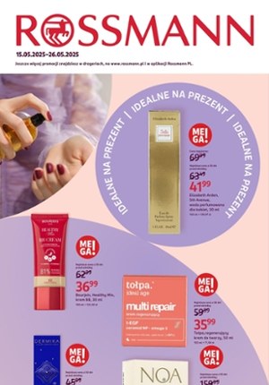 Gazetka promocyjna Rossmann, ważna od 15.05.2025 do 26.05.2025.
