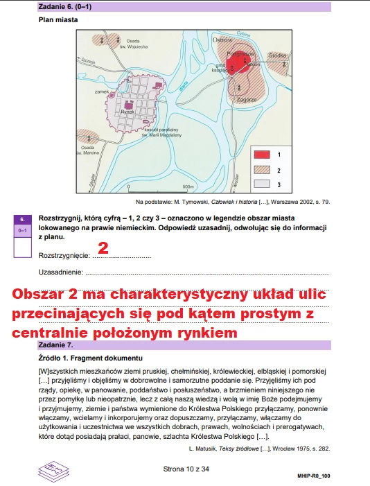 Matura 2025. Historia, poziom rozszerzony. Arkusz CKE - strona 10 Matura 2025. Historia, poziom rozszerzony. Arkusz CKE - strona 10