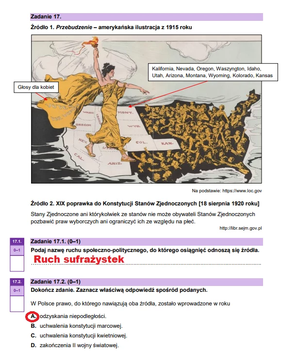 Matura 2025. Historia, poziom rozszerzony. Arkusz CKE - strona 20 Matura 2025. Historia, poziom rozszerzony. Arkusz CKE - strona 20
