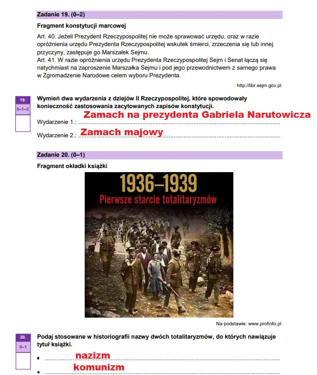 Matura 2025. Historia, poziom rozszerzony. Arkusz CKE - strona 22