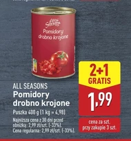 Pomidory krojone All Seasons