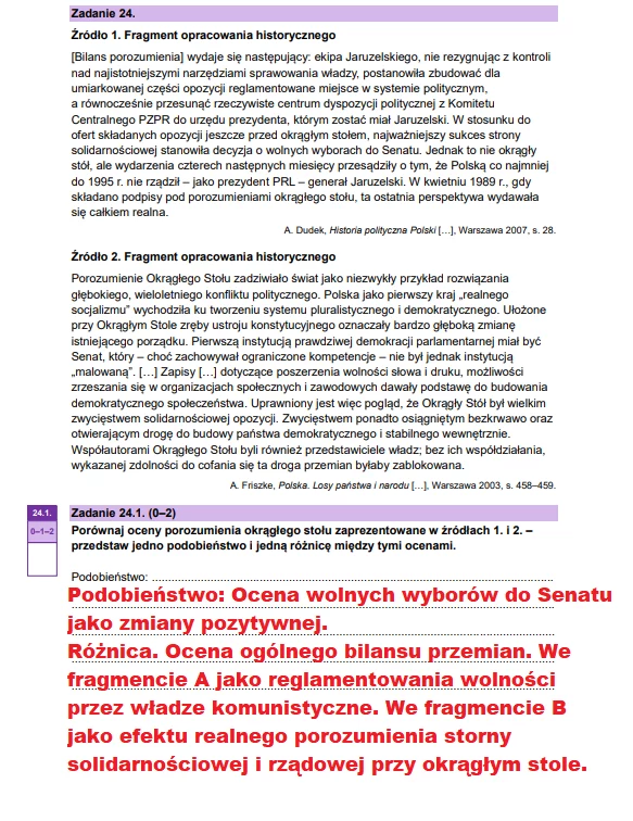 Matura 2025. Historia, poziom rozszerzony. Arkusz CKE - strona 26 Matura 2025. Historia, poziom rozszerzony. Arkusz CKE - strona 26