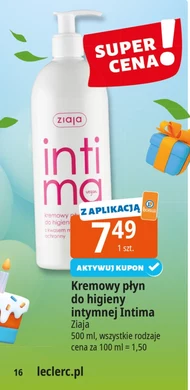 Płyn do higieny intymnej Ziaja