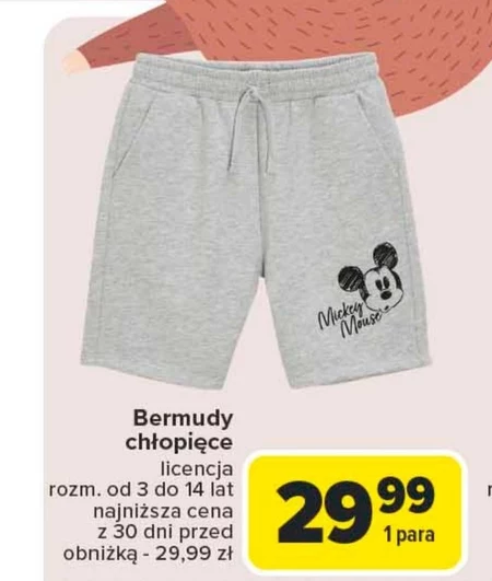 Bermudy chłopięce
