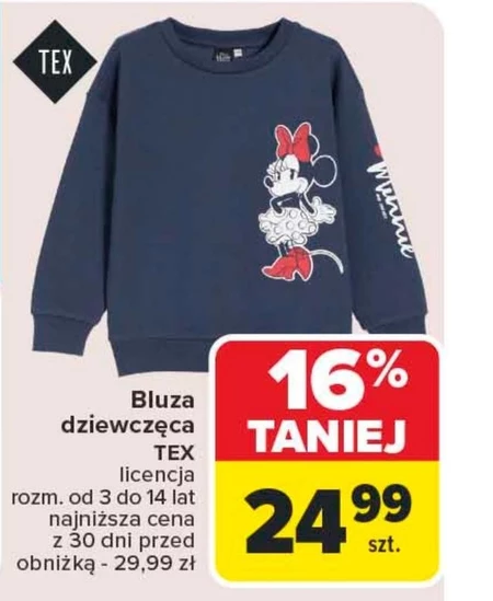Bluza dziewczęca TEX