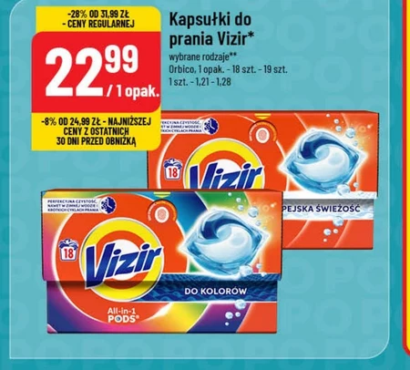 Капсули для прання Vizir