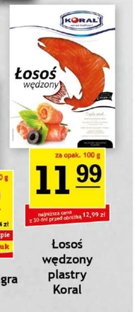 Łosoś wędzony Koral