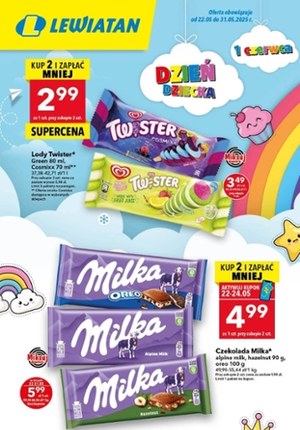 Gazetka promocyjna Lewiatan, ważna od 22.05.2025 do 31.05.2025.