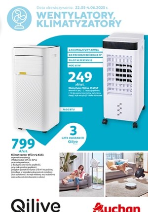 Gazetka promocyjna Auchan Hipermarket, ważna od 22.05.2025 do 04.06.2025.