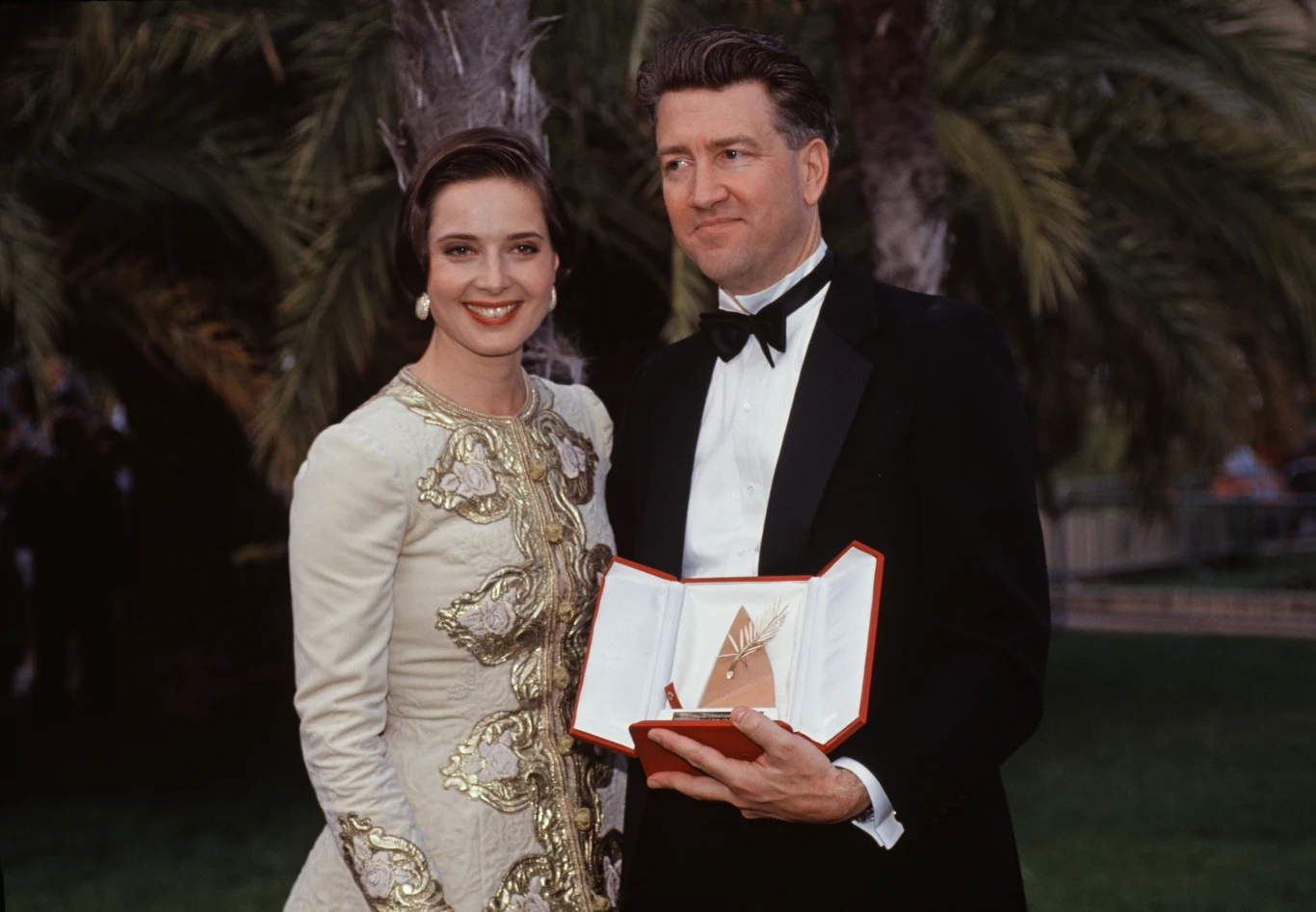 Isabella Rossellini i David Lynch ze Złotą Palmą na festiwalu w Cannes