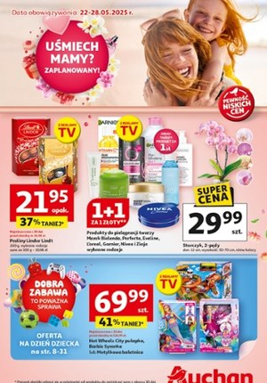 Gazetka promocyjna Auchan Hipermarket, ważna od 22.05.2025 do 28.05.2025.