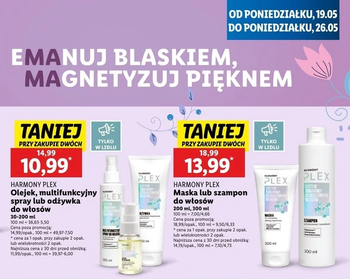 Harmony Plex na promocji w Lidlu Harmony Plex na promocji w Lidlu