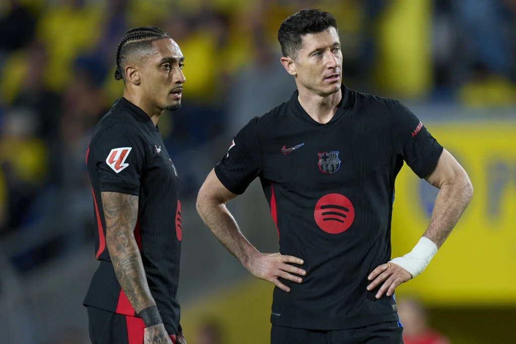 Robert Lewandowski, Raphinha Robert Lewandowski, Raphinha