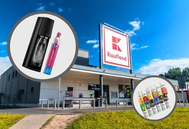 Сатуратор та сиропи SodaStream в акції з 22 травня в Кауфланді