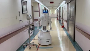 Robotyczne pielęgniarki Nurabot wspierają personel medyczny szpitala