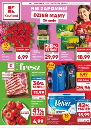 Gazetka promocyjna Kaufland, ważna od 22.05.2025 do 28.05.2025.