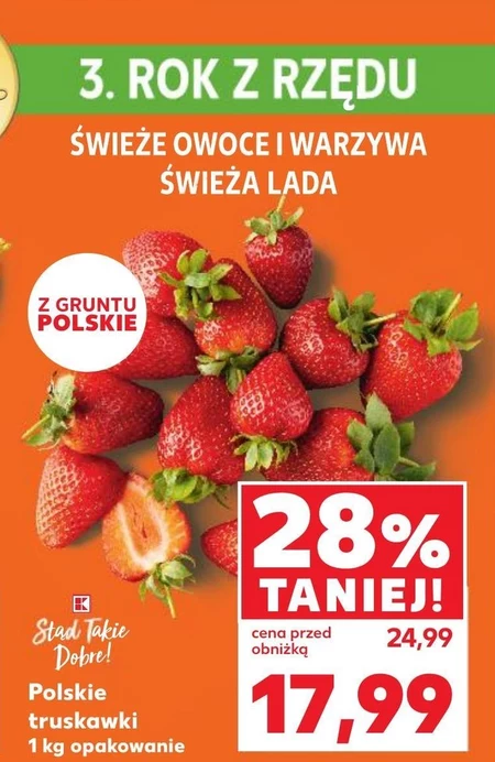 Truskawki K-Stąd Takie Dobre