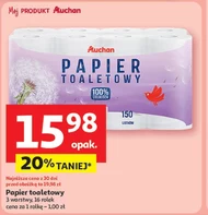 Papier toaletowy Auchan