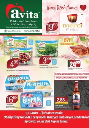 Gazetka promocyjna Avita, ważna od 21.05.2025 do 27.05.2025.
