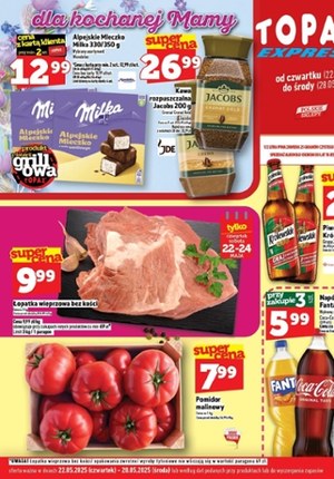 Gazetka promocyjna Topaz, ważna od 22.05.2025 do 28.05.2025.