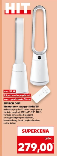 Wentylator Switch On