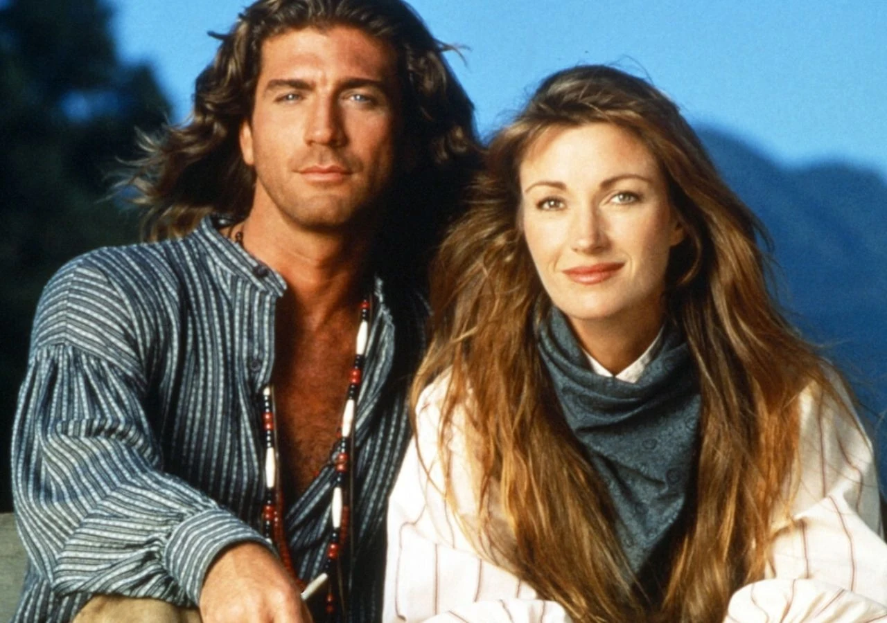 Joe Lando i Jane Seymour w serialu "Doktor Quinn" Joe Lando i Jane Seymour w serialu "Doktor Quinn"