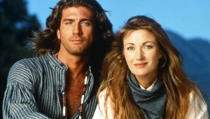 Joe Lando i Jane Seymour w serialu "Doktor Quinn"